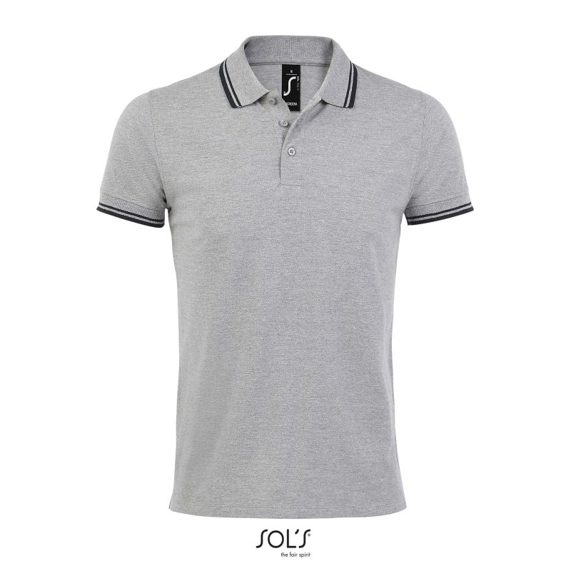 grgio melange-blu navy